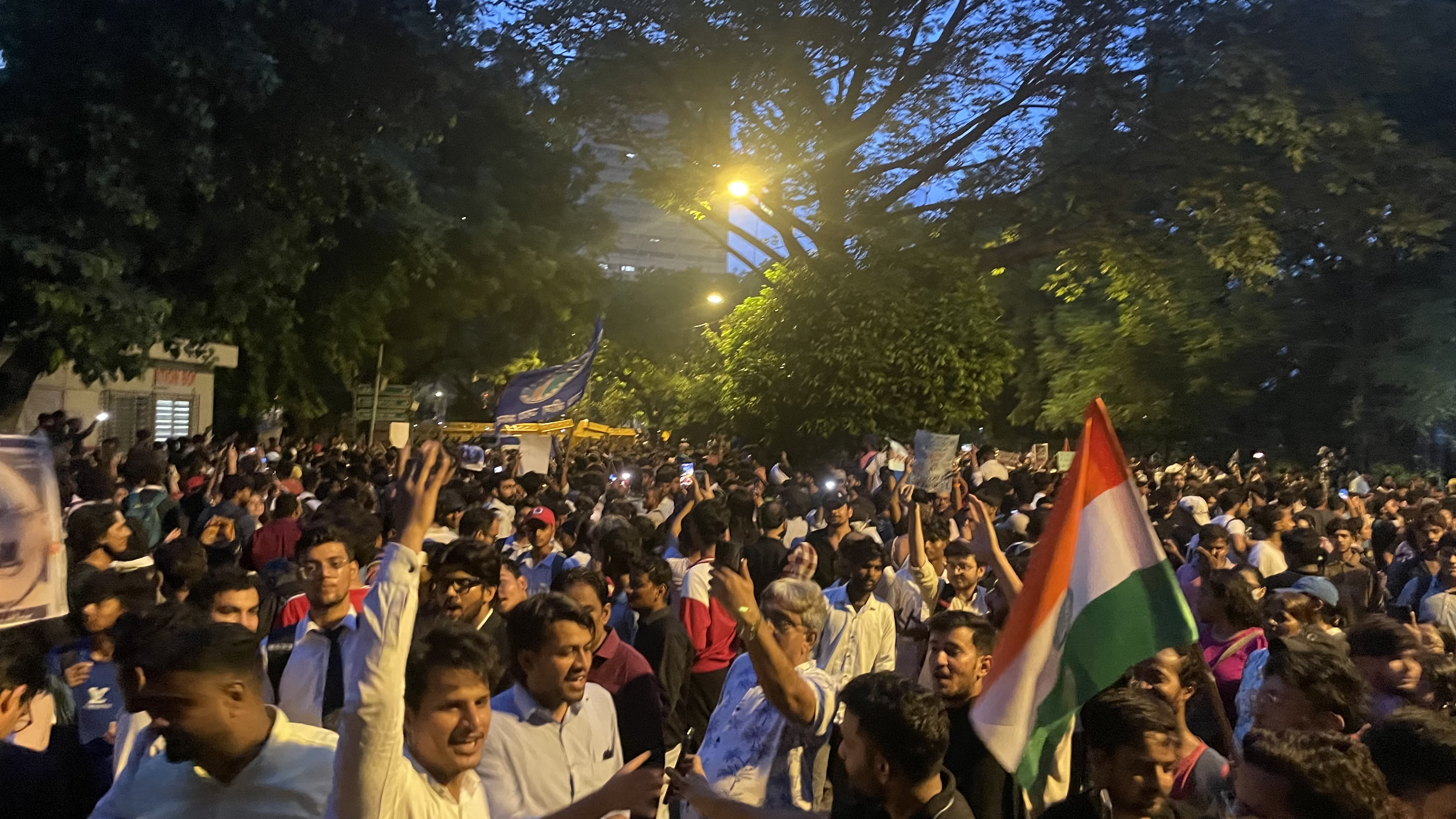 ২০২৬ সালে দিল্লির জন্তর মন্তরে বিক্ষোভ (ফাইল ছবি)। ছবি: Alnitak-Alnilam-Mintaka / Wikimedia Commons (CC BY-SA 4.0)